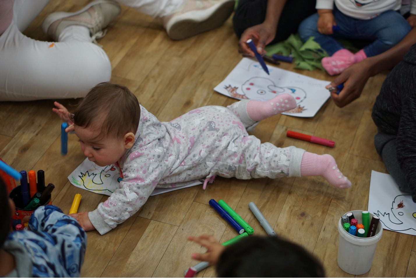 Picture of babies at play